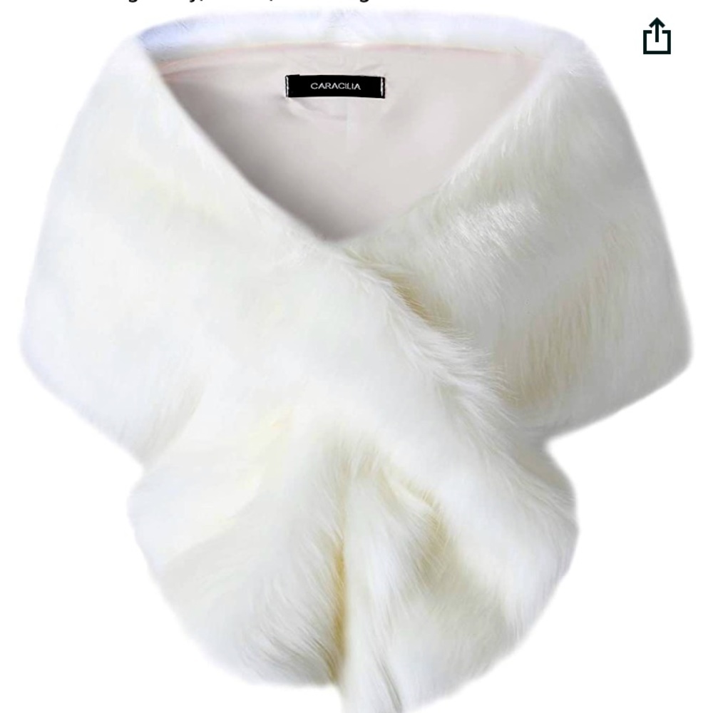 Fur shawl (Bridal)